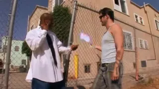 White dude fucked by a large hard darksome schlong