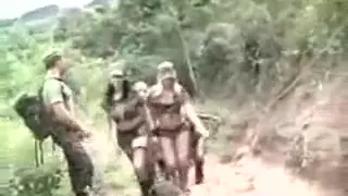 Hard sex with soldiers transsexuals