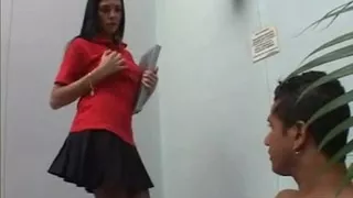 Brunette Hair shelady nylons sex!