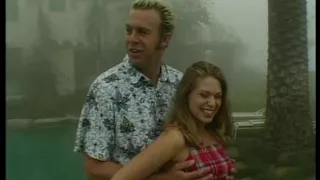 Hawt blond acquires her bawdy cleft fingered and licked on lawn chair then bonks