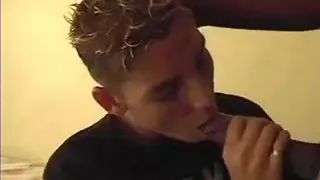 White Twink Engulf Dark Pecker