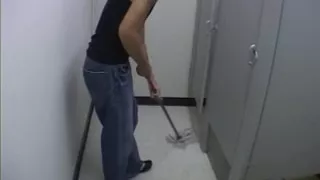 Boyfrend riding her belt on rod