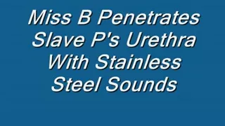 Cold-Blooded Bitch Goddess Sounds A Dong - Male Urethral Stretching CBT