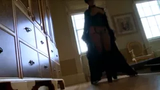 Latex mistress lets her black slave fuck her hard