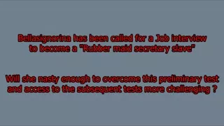 Bellasignorina tested to be a real rubber bitch