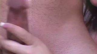 Sexy Luder beim geilen Handjob