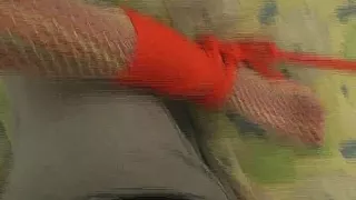 Tied up young slut POV tied up and subdued