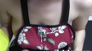 Lelu Love-Apron Rubber Glove Handjob