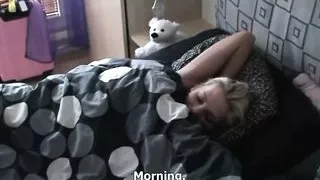 CZECH AMATEURS - HOT BLOND GIRLFRIEND & HER FELLOW