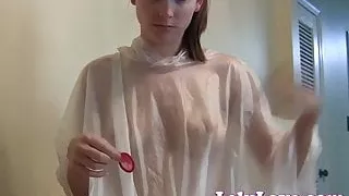 Lelu Love-Poncho Condom Blowjob Facial