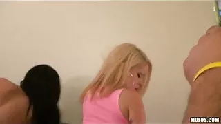 Mofos - College Girls Cami Miller & Taylor Luxx start orgy