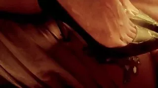 Louboutins Cummed Publicly Worn