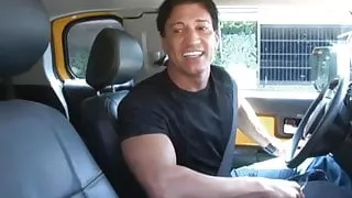 Cute teen hitchhiker gets a lift