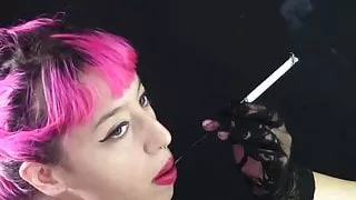 Smoking Fetish- Nadia Angled T-shirt Holder