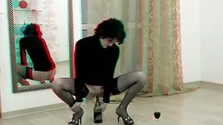 Slim MILF loves fisting - 3D Porn