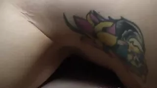 Quietly POV fucking right next to wife in bed