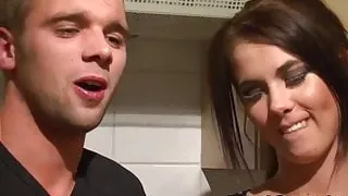 Real couple fucking girlfriends throat