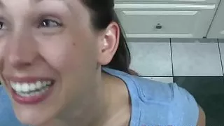 Funny Blooper POV Blowjob Scare
