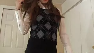 Lelu Love-Schoolgirl Huge Cock Virtual Sex