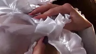 twoo lesbians girl in the elevator