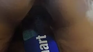 Wife and a huge water bottle