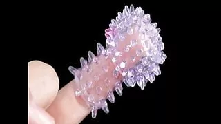 Finger G Spot massager sleeve