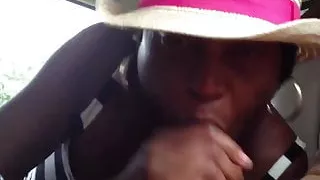 Black chick wit dick in her mouth