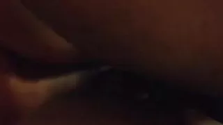 Going deep in her wet creamy pussy