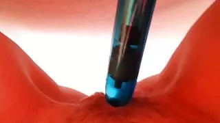 my really wet pussy with small dildo