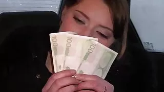 young beauty fucked in the car for 300 euros