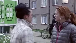 shona mcgarty eastenders in arse hugging jeans