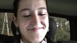 Bitch STOP - Real Czech hitchhiker Eva fucked