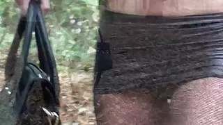 submissive slut hooker handcuffed spandex miniskirt extreme