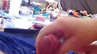 session-end with cum after cockhead-teasing