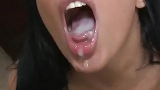 6 Beauties Ingest 6 Massive Ejaculations