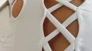 Short haired MILF does double anal penetration