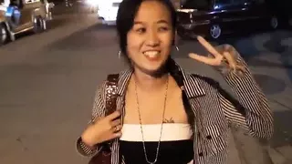 Japanese looking Filipino babe fucked hard in the ass