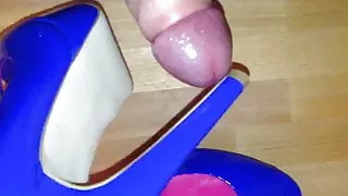 Sperma, Schwuler Sex, Fersen, High Heels, Masturbation, Kleiner Schwanz