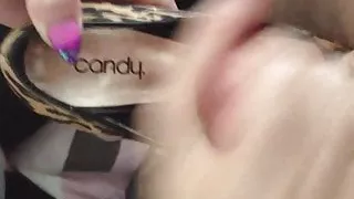 Handjob Into High Heels