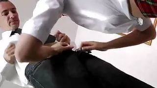 Euro milf in stockings gets fucked