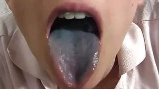 Lelu Love-Blue Tongue Condom Blowjob