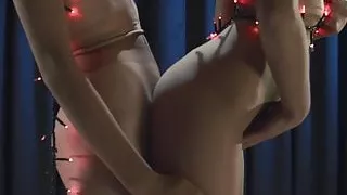 Xmas pantyhose encasement story