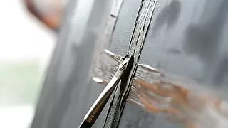 The Hungarian beauty Monica Sweet is also a painter