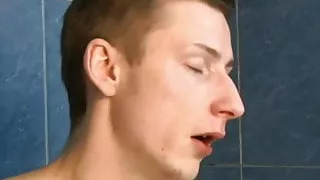 A very hot day in the sauna