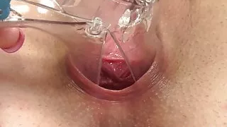 Sexy big taco babe with two big toys