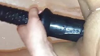 Big black dildo