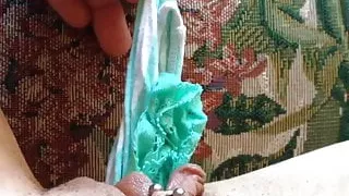 Girl's POV panty stuffing