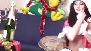 Tight amateur Sinti in skinny jeans