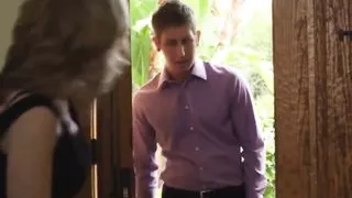 Old step mom with very tasty pretty body & guy