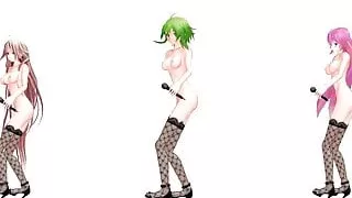 MMD IA Luka and Gumi Dance